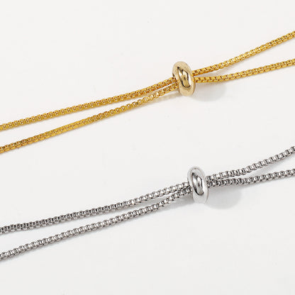 Golden Leaf Statement Necklace