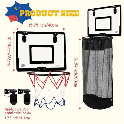 🏀Dual-function fun hanging laundry basket🧺