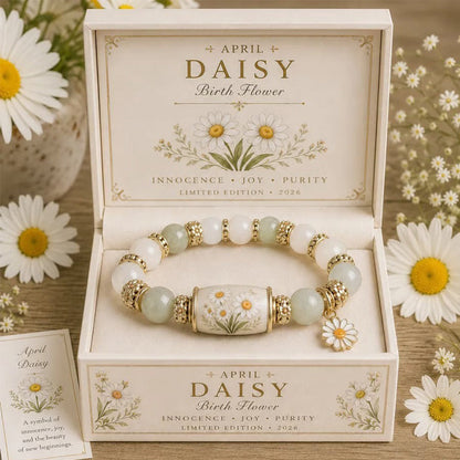 🌸 Birth Flower Blessing Bracelet | 2026 Limited Edition Only 8 Left