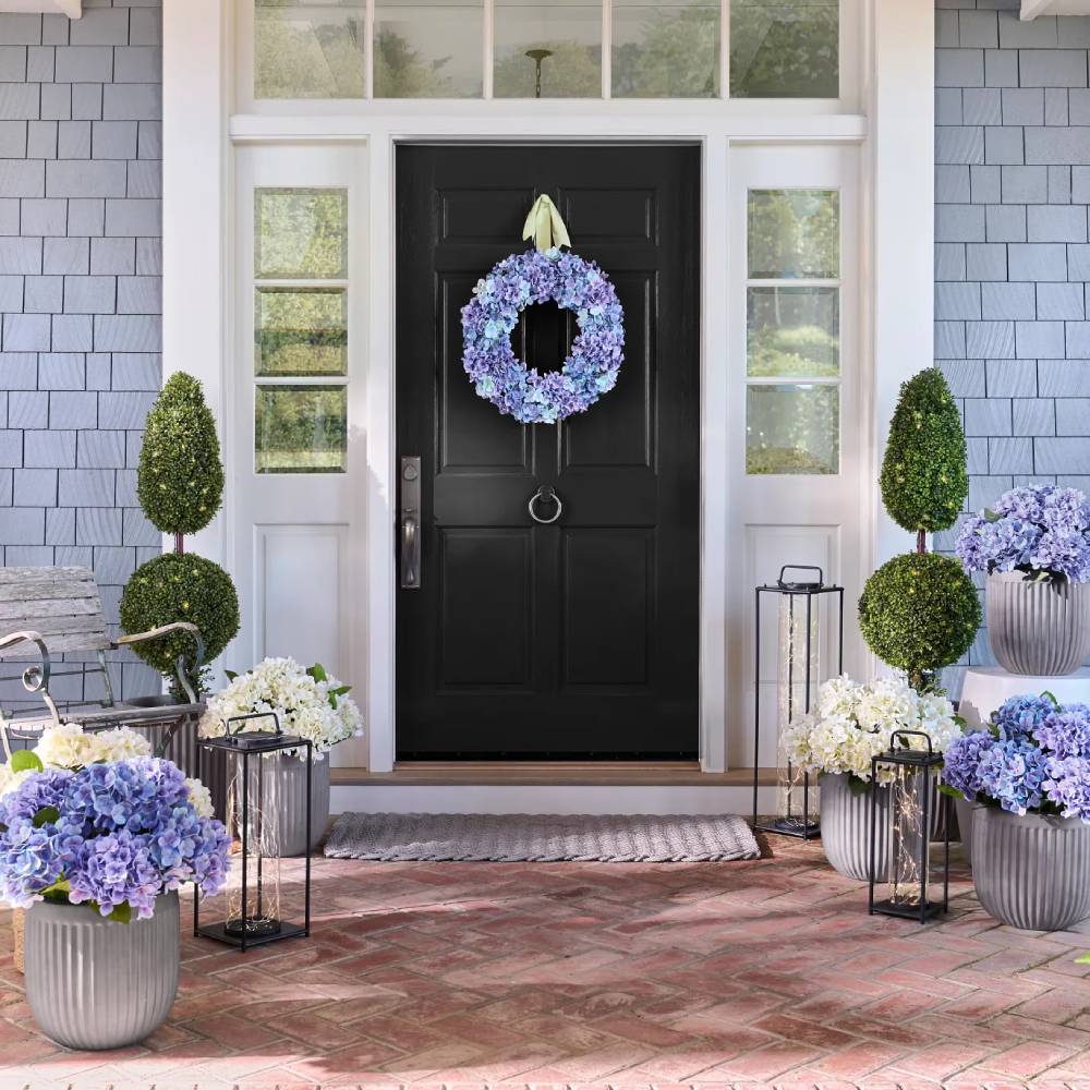 💥Last Day 50% OFF💐Artificial Outdoor Hydrangea Flowers - UV resistant, Waterproof, Windproof
