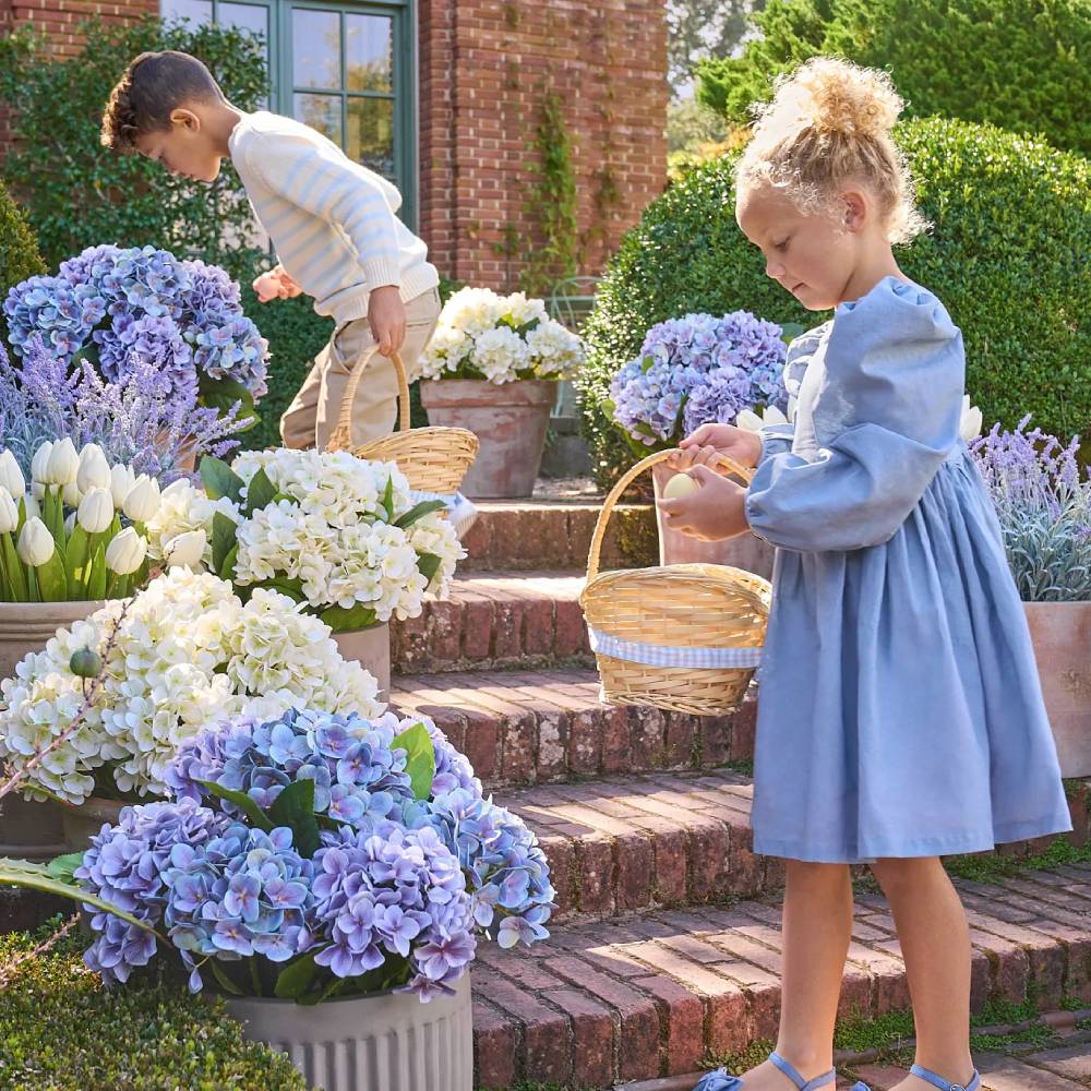 💥Last Day 50% OFF💐Artificial Outdoor Hydrangea Flowers - UV resistant, Waterproof, Windproof