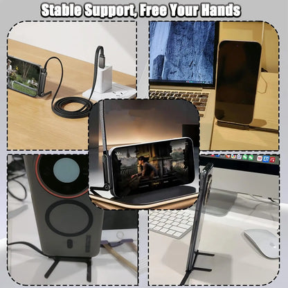 🔥Buy 2 Get FreeShipping-240W Fast Charging Cable with Phone Stand