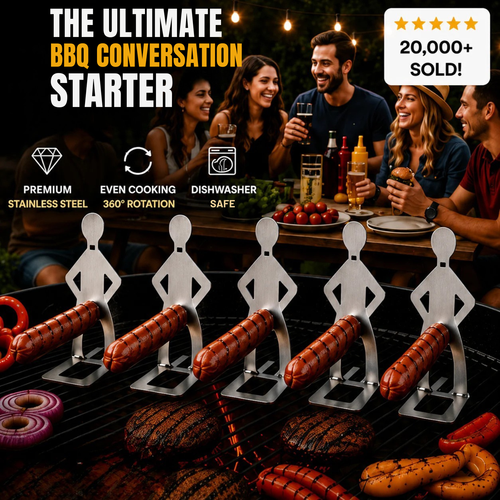 Stainless Steel BBQ Sausage Holders