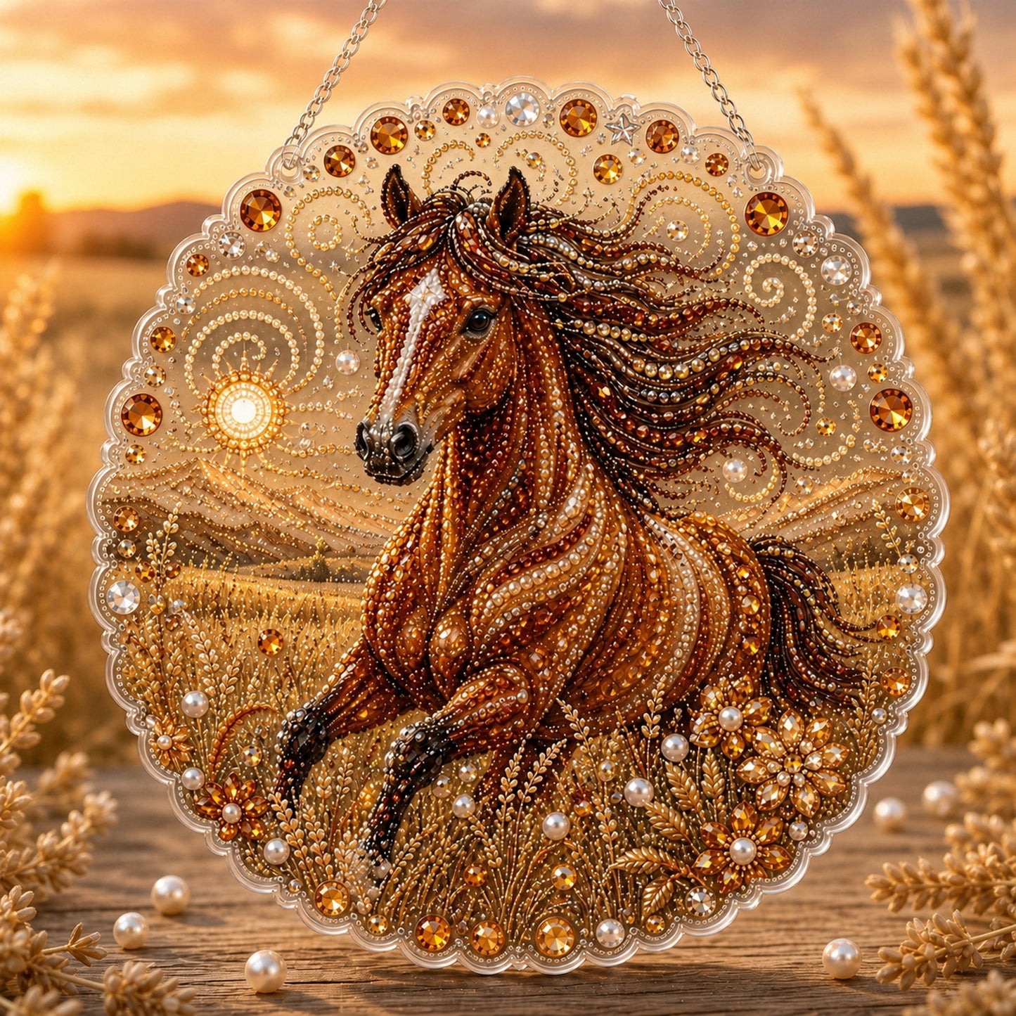 🔥 Last Day 49% OFF-✨ Animal Pearl Art DIY Hanging Ornament Kit