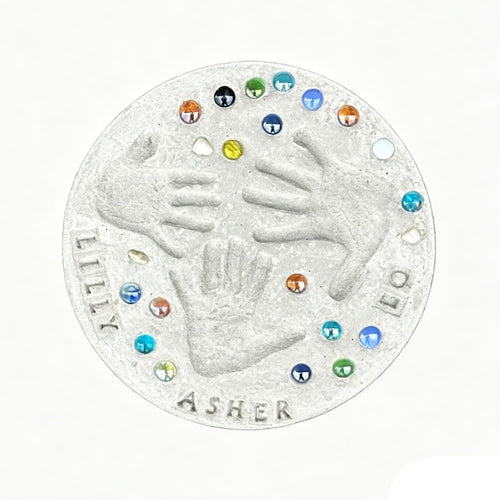 Freeze Time DIY Handprint Stepping Stone Kit