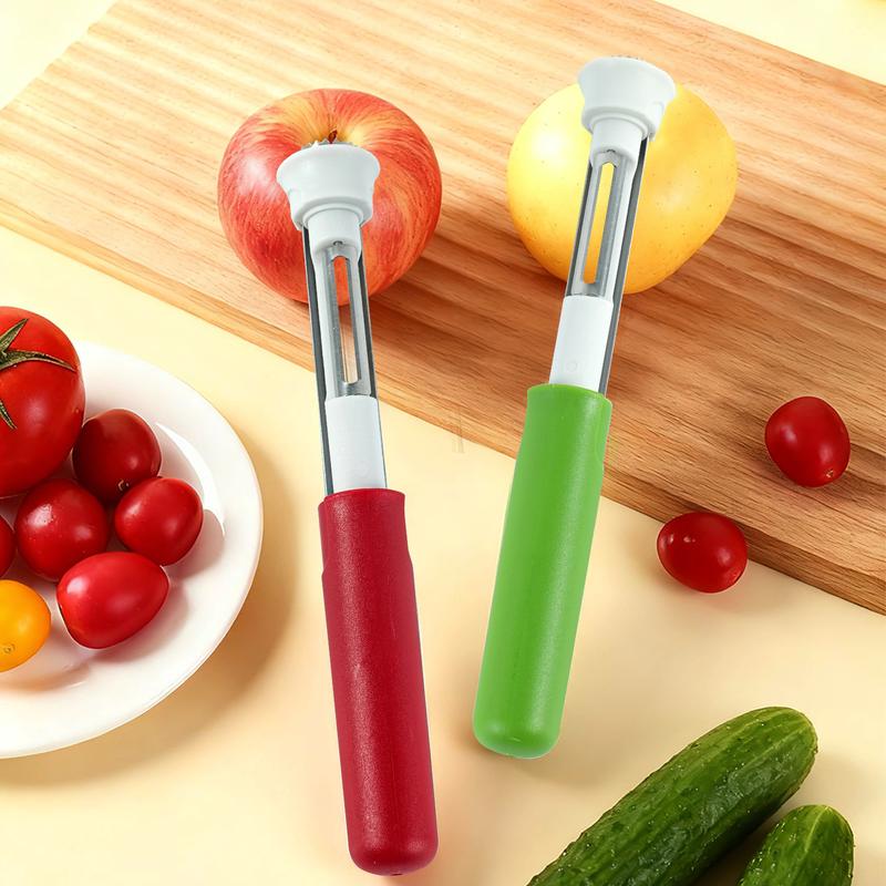 🍎2-in-1 Apple Corer and Peeler - Stainless Steel Fruit Corer