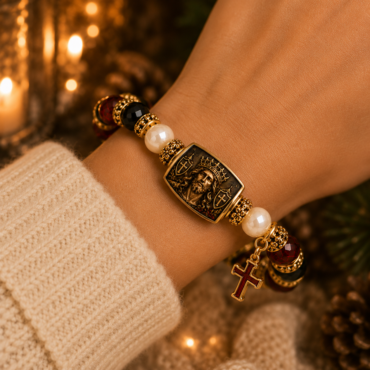 King Of Kings Christ Is My Strength Faith Bracelet✝️ | 2026 Limited Edition Bracelet