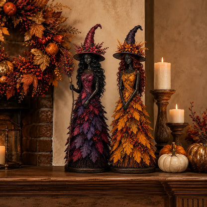 💥LAST DAY 50% OFF - 🧙 Enchanted Autumn Witch Figurine (📦Buy 2 Free Shipping)