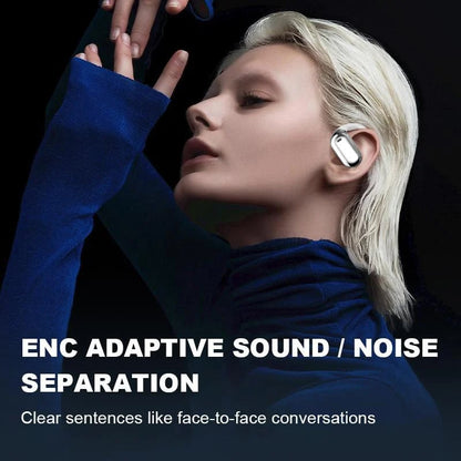 Hot Sale -🔥True Powerful Bluetooth 5.4 Open Ear Earbuds, IPX5 Waterproof