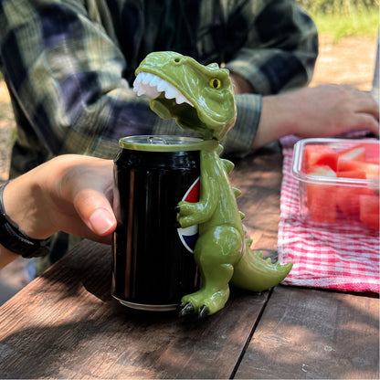 🔥 LAST DAY 60% OFF – 🦖 Dinosaur Can Cover | 3D Printed Drink Can Dust Cover for Soda Cans, Parties, Camping & Fun Gifts ✨