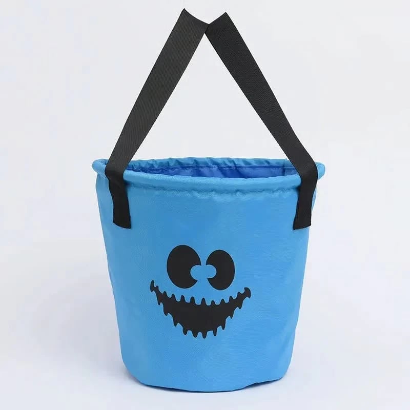 👻 Glow-in-the-Dark Halloween LED Candy Basket  Bags🎃5 Pack Pumpkin Trick or Treat Bags with Glow Lights for Kids, Parties & Halloween Decorations