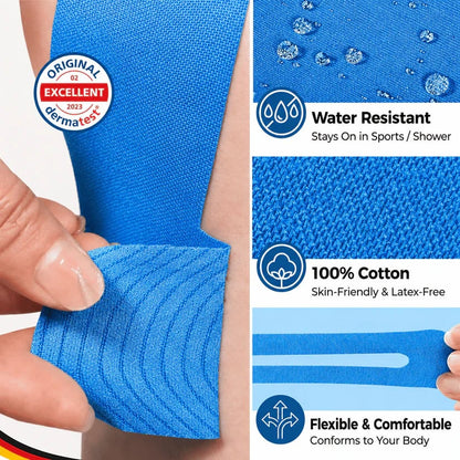🔥 LAST DAY 50% OFF – FDA-Registered Fast-Acting Shoulder & Knee Pain Relief Tape 💪🏃 Breathable & Sweatproof