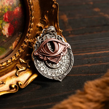 💪Hot Sale! 🔥49% OFF👁️‍🗨️Handmade Tarot Vision Pendant: Connect to Cosmic Wisdom Anytime
