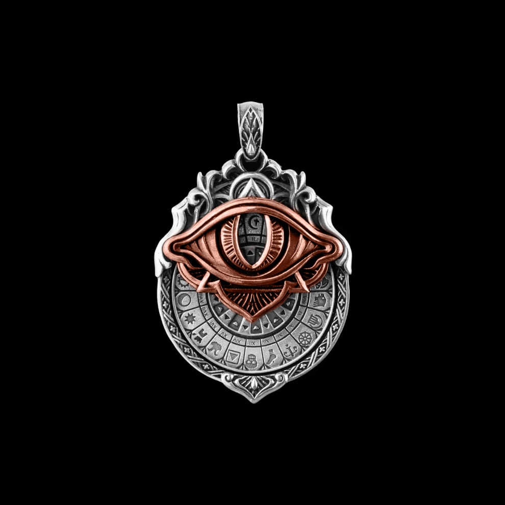 💪Hot Sale! 🔥49% OFF👁️‍🗨️Handmade Tarot Vision Pendant: Connect to Cosmic Wisdom Anytime