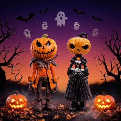 🔥HOT SALE🔥💥🏆Only $45.99 This Week👻Halloween Pumpkin Man Figurine/Decoration🎃