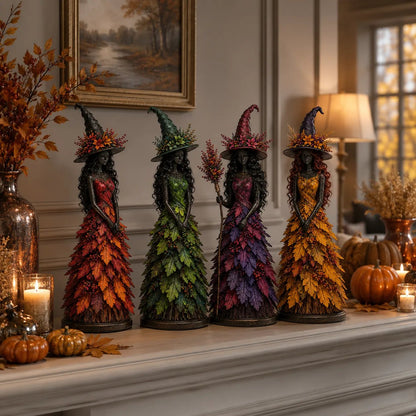 💥LAST DAY 50% OFF - 🧙 Enchanted Autumn Witch Figurine (📦Buy 2 Free Shipping)