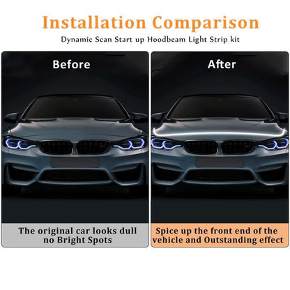 🔥HOT SALE 49% OFF🔥🚗71"High Brightness Automotive Hood Gap LED Strip - Ambient Lighting Package