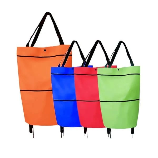 🔥HOT SALE 50% OFF - 🛍️Foldable 2-in-1 Shopping Bag