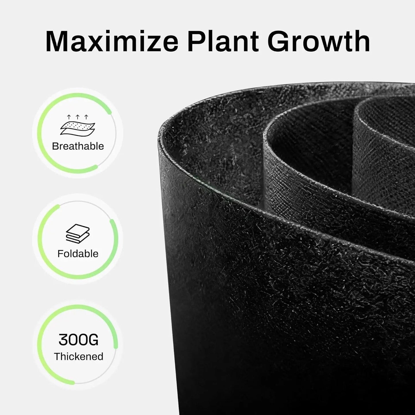 BN-LINK 5-Pack 10 Gallon Grow Bags