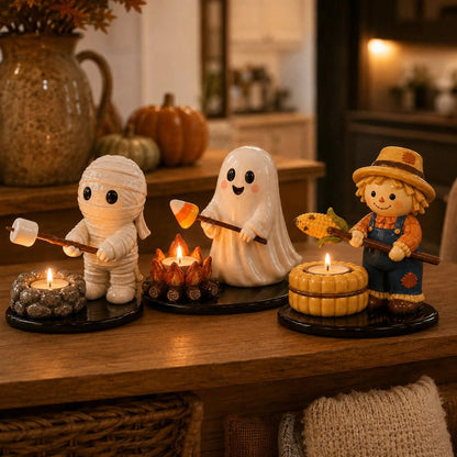 🔥LAST DAY 49% OFF💥Halloween Campfire Tealight Holder