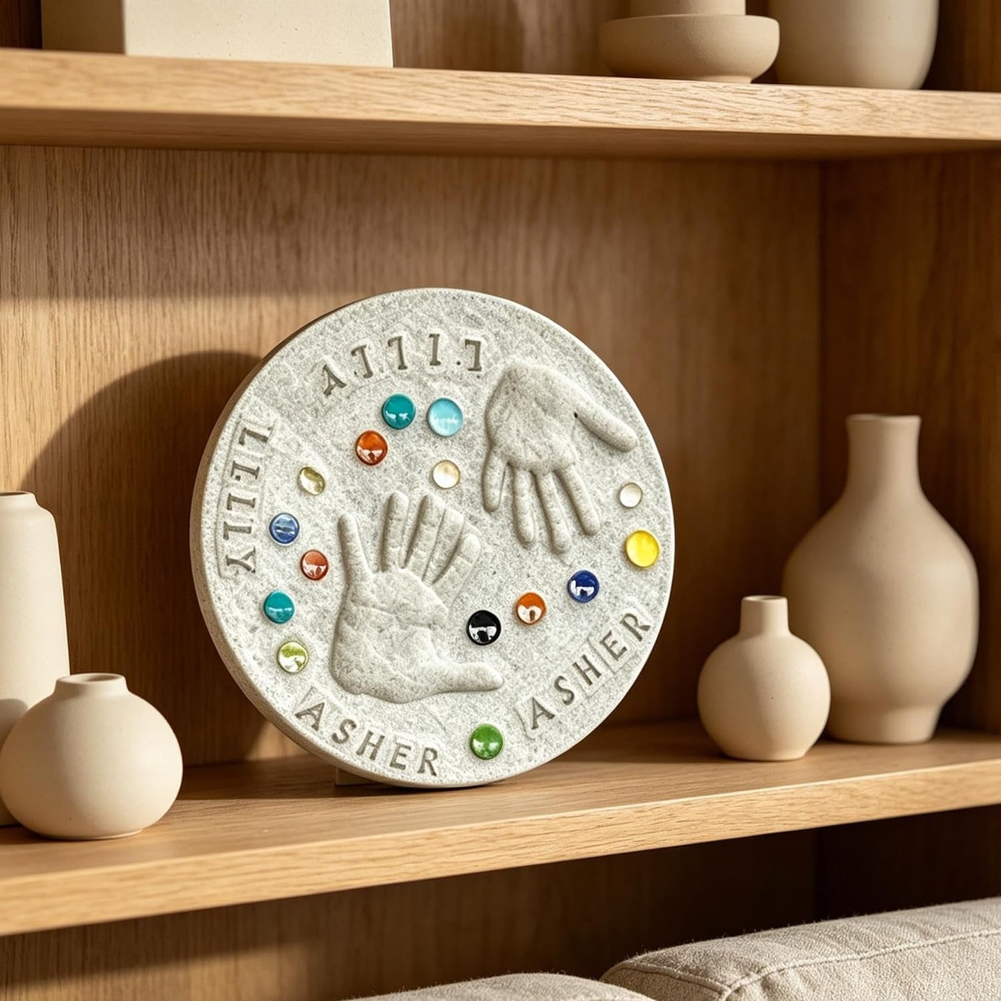 Freeze Time DIY Handprint Stepping Stone Kit