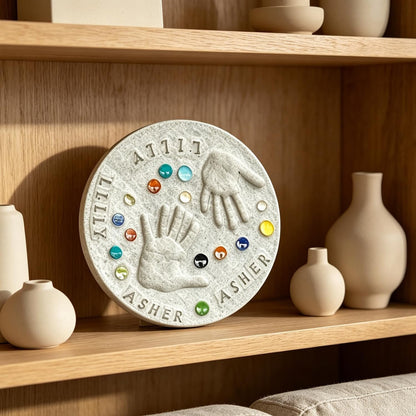 Freeze Time DIY Handprint Stepping Stone Kit