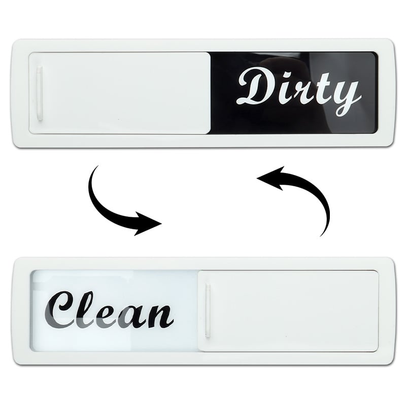 Clean Dirty Dishwasher Magnet Indicator Sign ✨