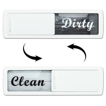 Clean Dirty Dishwasher Magnet Indicator Sign ✨