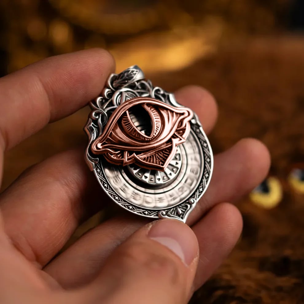 💪Hot Sale! 🔥49% OFF👁️‍🗨️Handmade Tarot Vision Pendant: Connect to Cosmic Wisdom Anytime