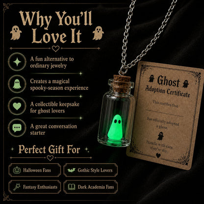 🔥Hot Sales - 👻Ghost Adoption Necklace✨