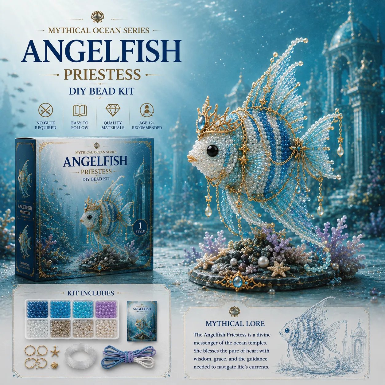 Last Day 50% OFF - 🌊 Mythical Ocean DIY Bead Kit