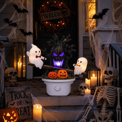 🔥HOT SALE 49% OFF-🎃👻Animated Seesaw Ghost Plug In LED Night Light