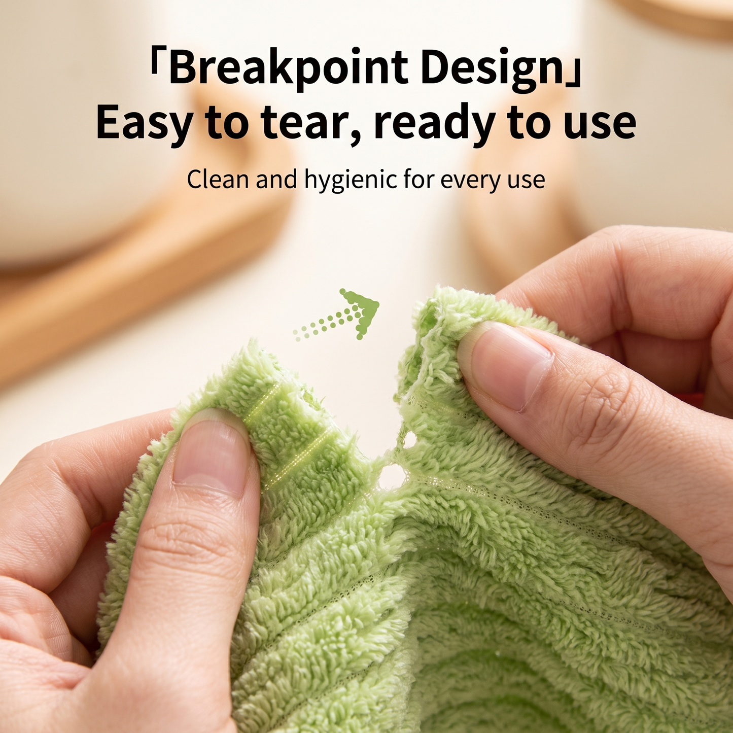 ✨Buy 1 Get 1 Free✨Bamboo microfiber tear-away antibacterial cleaning cloth