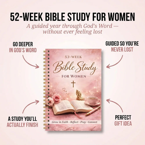 ✝️🙏The Bible in a Year for Women: 52-Week Guided Study📚