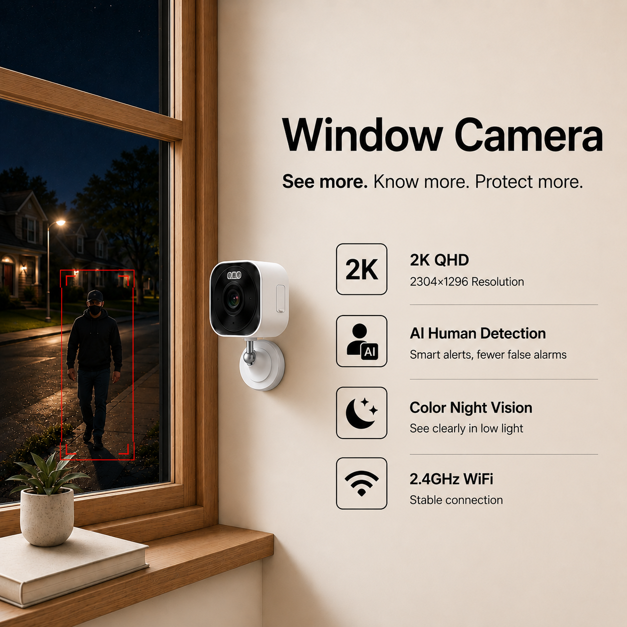 Cotitoc™Window Camera