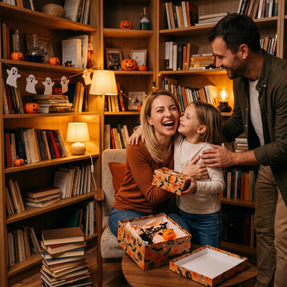 📚 Where Every Shelf Tells a Story——Halloween Edition Library Shelf Lanterns