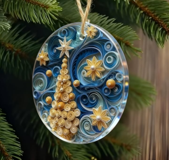 ⚡️Flash Sale⚡️ Acrylic Flat Hanging Ornament – Fade-Proof Car Decor, Gift-Ready