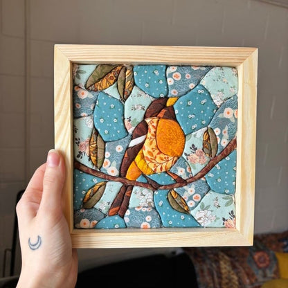 🧵 Premium No-Sew Kinusaiga Fabric Art Kit | Layered Fabric Tucking Craft with Nature-Inspired Designs DIY Handmade Textile Decor ✨
