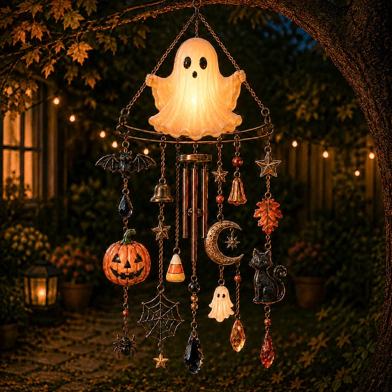 📢📢45% OFF !! 👻 Haunted Ghost Wind Chime👻