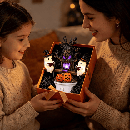 🔥HOT SALE 49% OFF-🎃👻Animated Seesaw Ghost Plug In LED Night Light