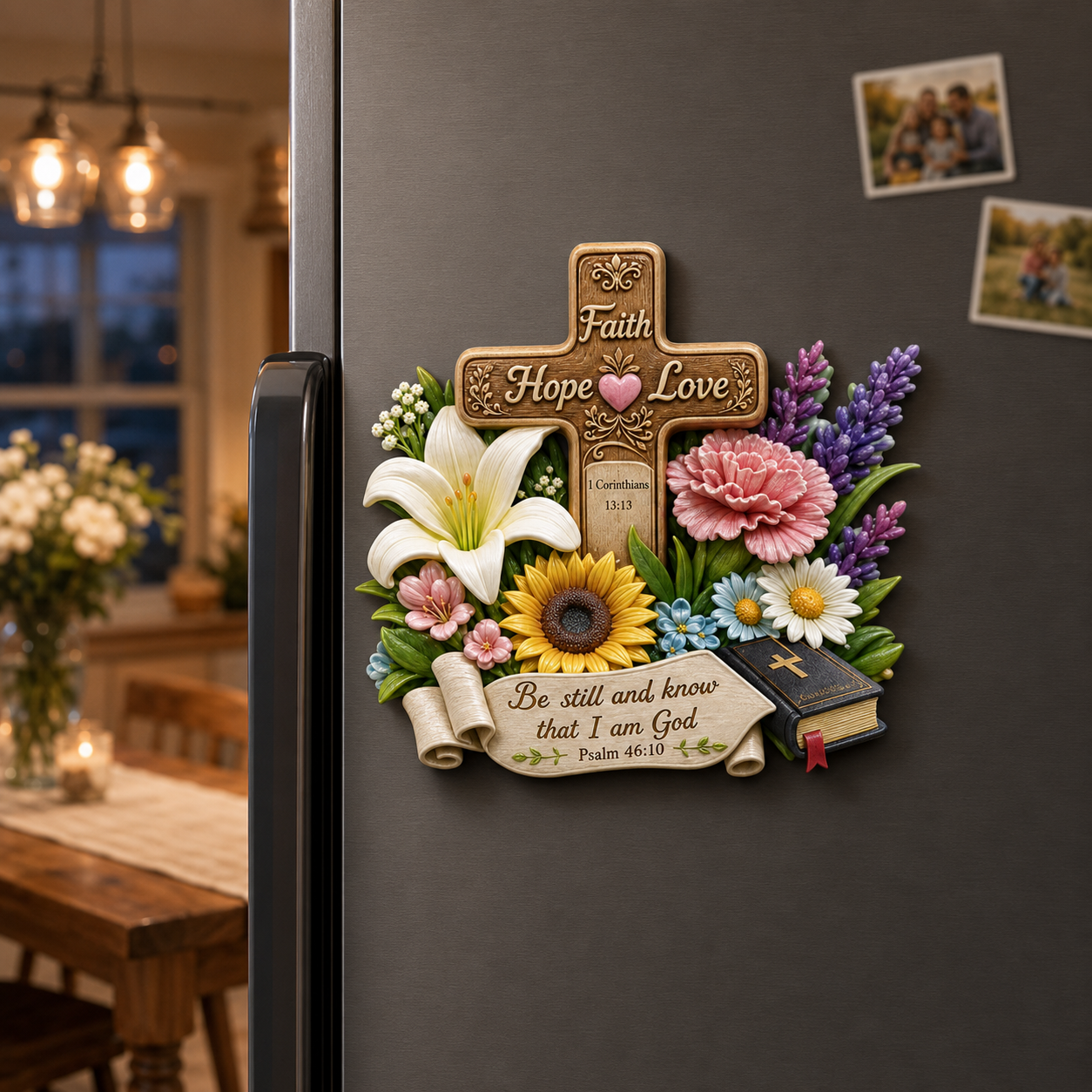 Inspirational Bible Verse Fridge Decor — A Daily Reminder Of Faith