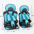 Auto Child Safety Seat Simple Car Portable Seat Belt-Free Shipping