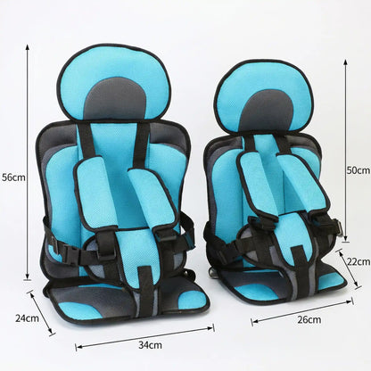 Auto Child Safety Seat Simple Car Portable Seat Belt-Free Shipping