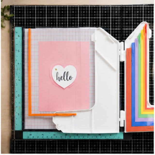 Paper Crafting Alignment Guide Set with Case
