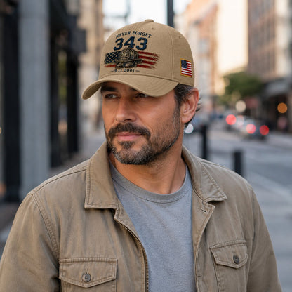 🧢Never Forget 343 Memorial Cap 🎁 Limited-Time Price Cut Available Now