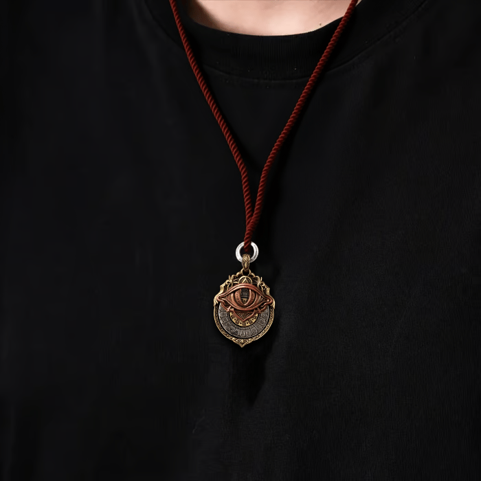 💪Hot Sale! 🔥49% OFF👁️‍🗨️Handmade Tarot Vision Pendant: Connect to Cosmic Wisdom Anytime