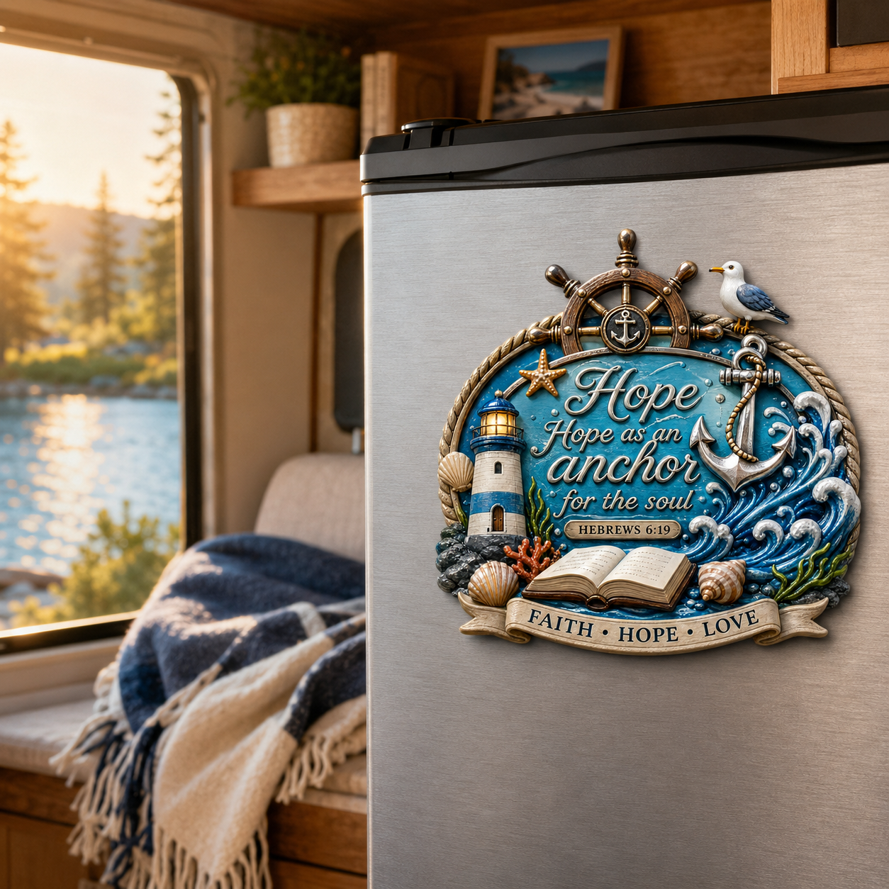 Inspirational Bible Verse Fridge Decor — A Daily Reminder Of Faith