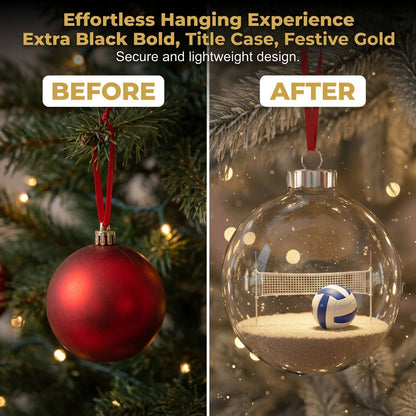 🎁Limited release-🌲Christmas Gift--⚾Sports Holiday Ornament