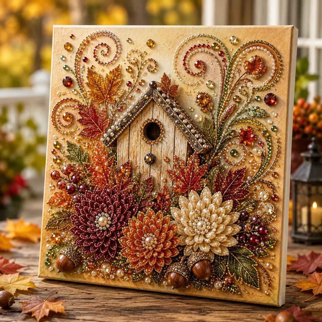 🔥Last Day 49% OFF - 🍂Autumn Pearl Painting Kit🎃✨