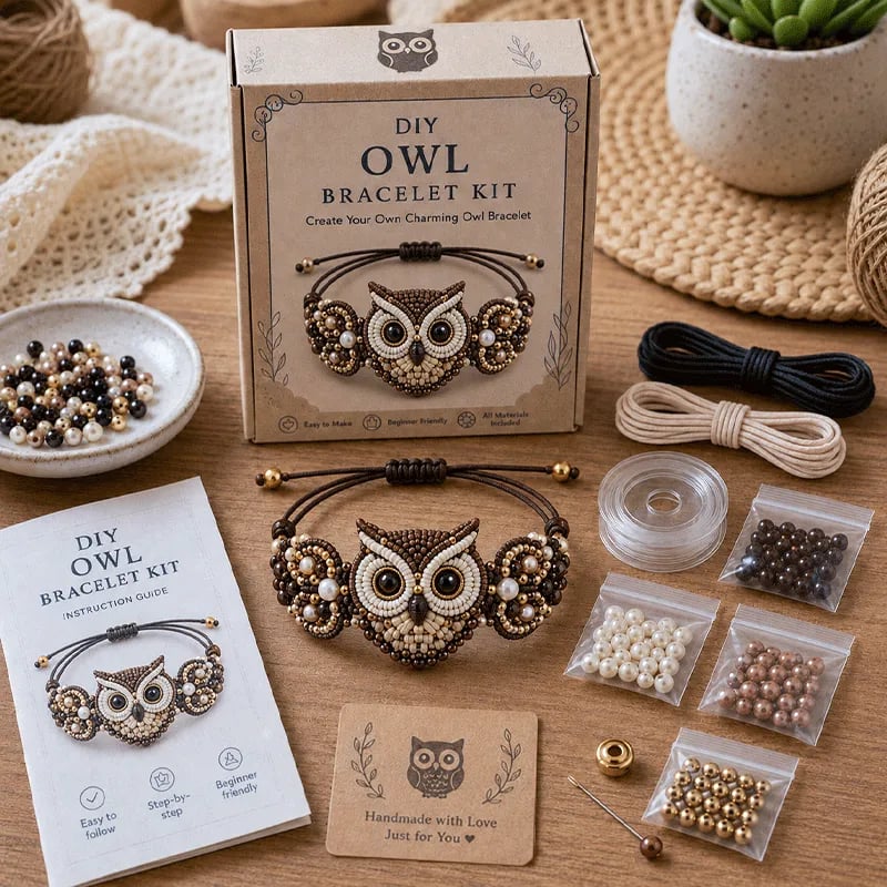 🔥50% Off Last Day -🐙DIY Beaded Bracelet Making Kit